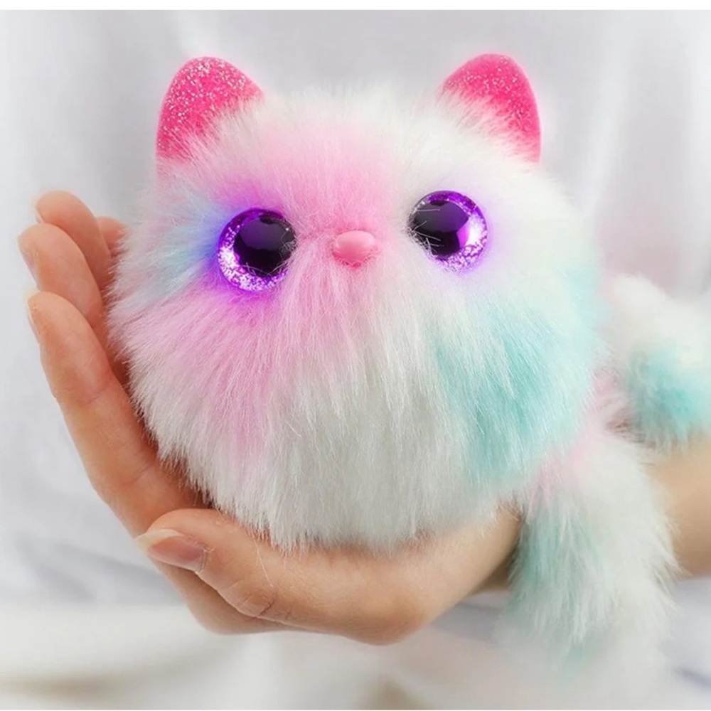 POMSIES INTERACTIVE‎ POM POM PET PLUSH - SNOWBALL